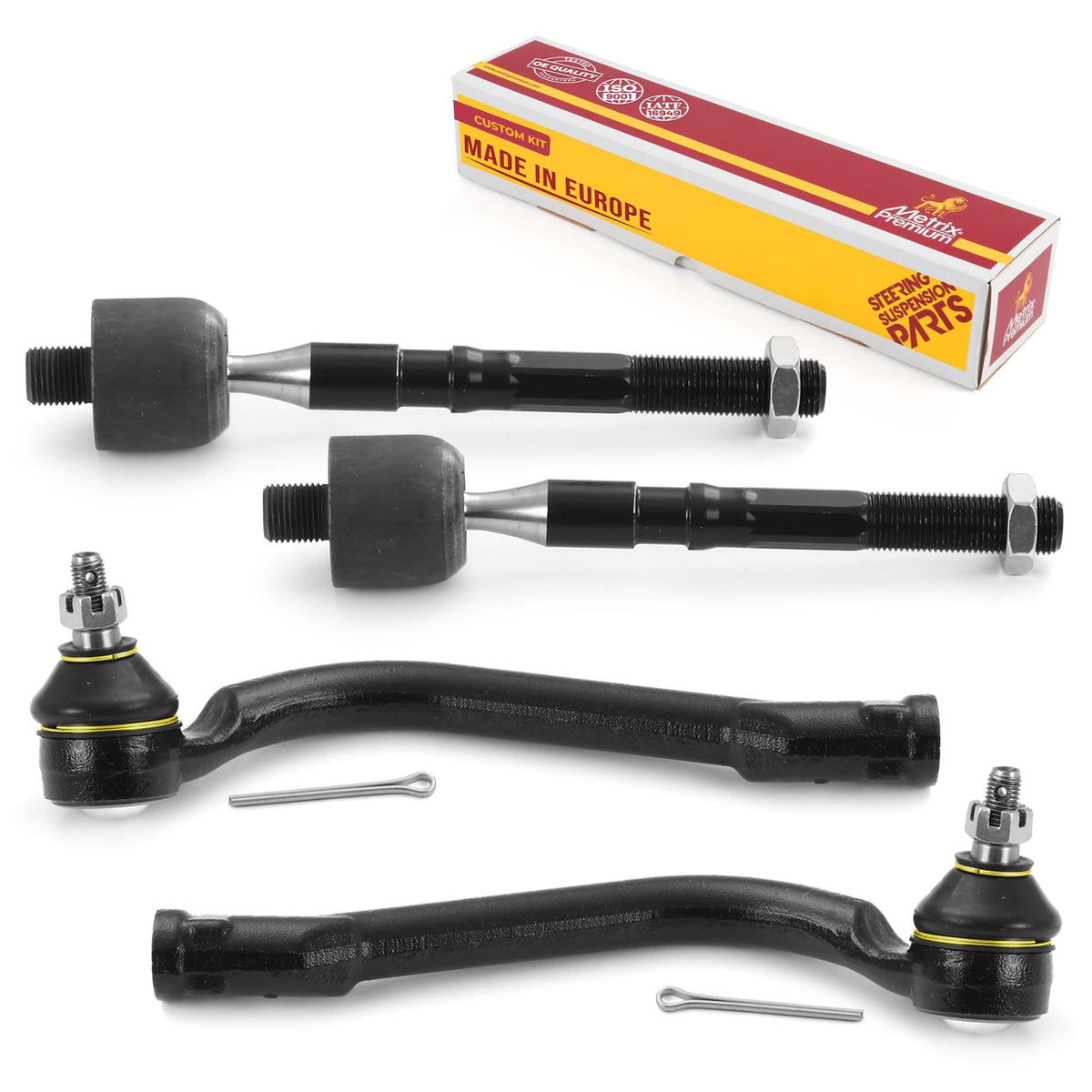 Metrix Premium 4 PC Inner Tie Rod End and Outer Tie Rod End Kit  98129MT