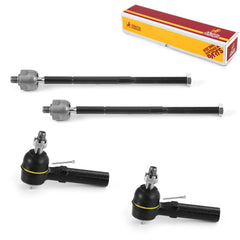 Metrix Premium 4 PC Inner Tie Rod End and Outer Tie Rod End Kit 98189MT OEM fit auto parts