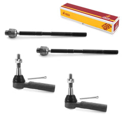 Metrix Premium 4 PC Inner Tie Rod End and Outer Tie Rod End Kit 98194MT OEM fit auto parts
