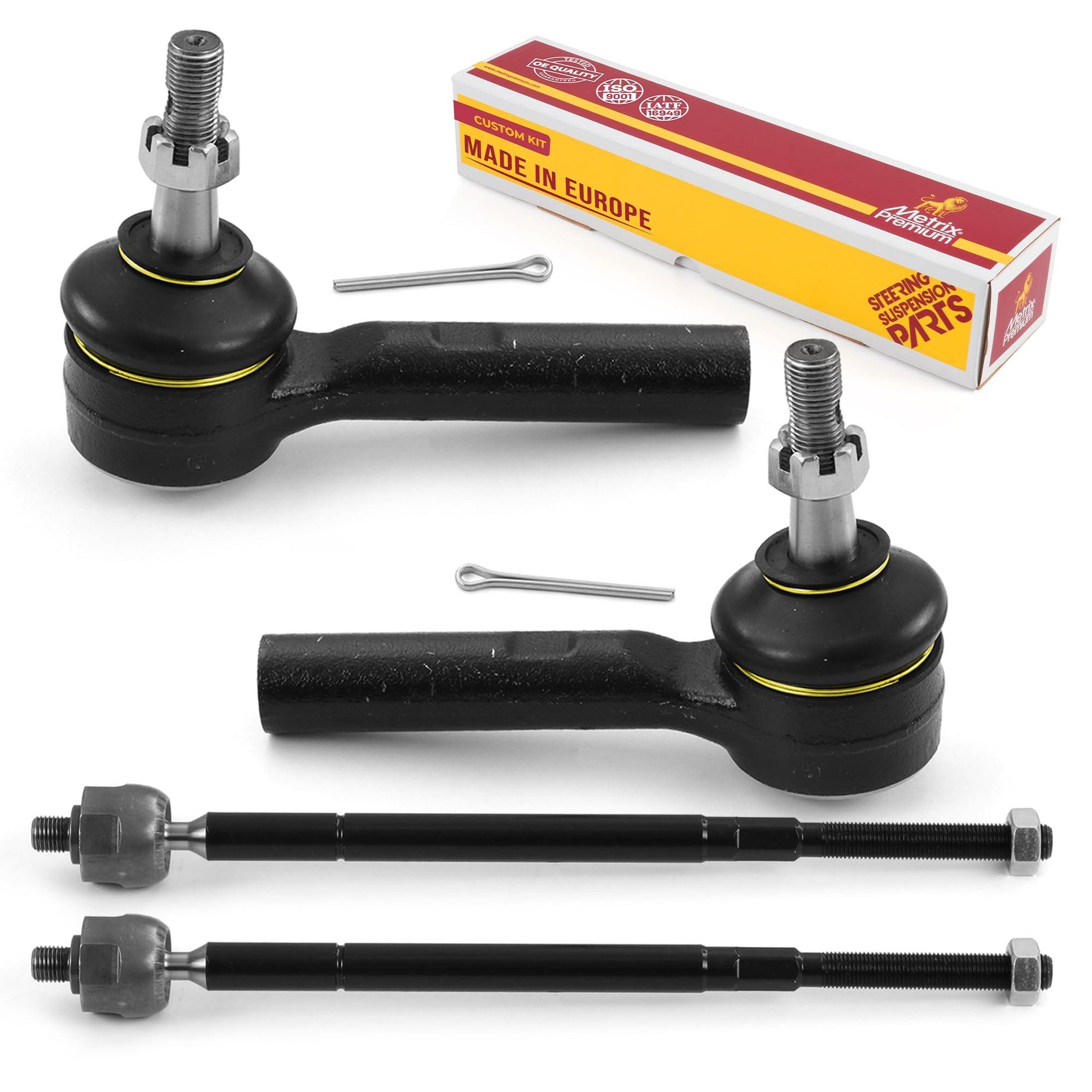 Inner and Outer Tie Rod End Kit – Metrix Premium Chassis Parts