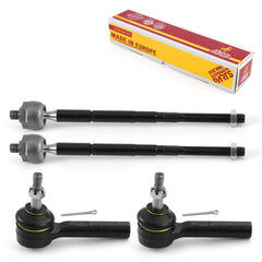 4 PC Inner Tie Rod End and Outer Tie Rod End Kit  98220MT