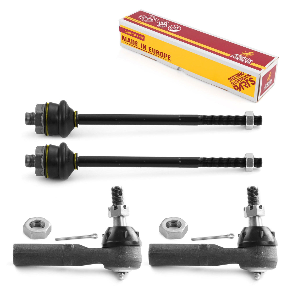 4PCS - 2 Inner and 2 Outer Tie Rod End Kit 98248MT