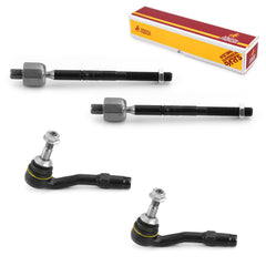 Metrix Premium 4 PC Inner Tie Rod End and Outer Tie Rod End Kit 98265MT OEM fit auto parts