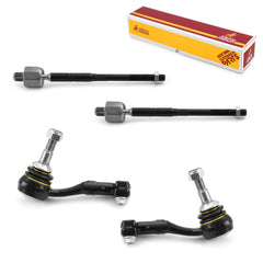Metrix Premium 4 PC Inner Tie Rod End and Outer Tie Rod End Kit 98266MT OEM fit auto parts