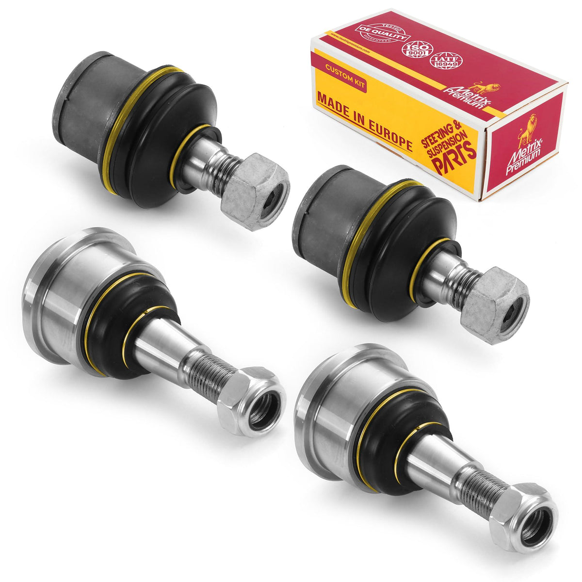 Metrix Premium 4 PC Front Upper Ball Joint and Front Lower Ball Joint Kit  98318MT