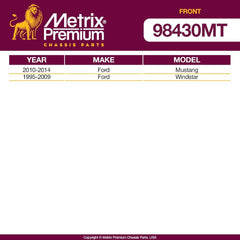 Metrix Premium 2 PC Front Stabilizer Bar Link Kit  98430MT fitment
