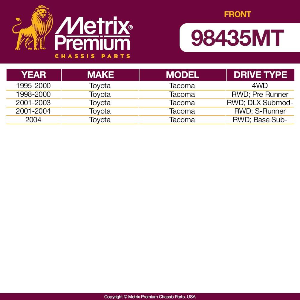 Metrix Premium 2 PC Front Stabilizer Bar Link Kit  98435MT fitment