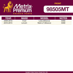 Metrix Premium 2 PC Front Stabilizer Bar Link Kit  98505MT OEM fit