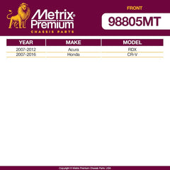 Metrix Premium 2 PC Front Stabilizer Bar Link Kit  98805MT fitment