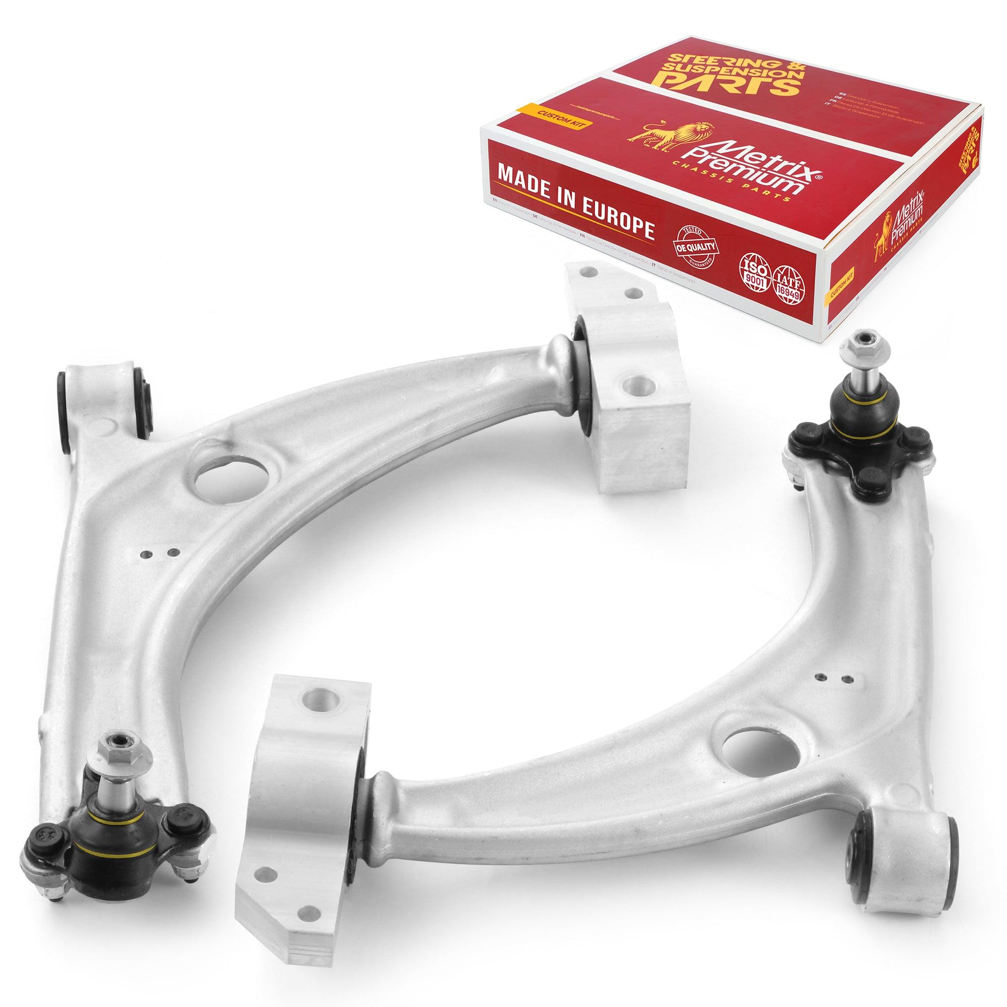 Metrix Premium 2 PC Front Left Lower and Front Right Lower Control Arm And Ball Joint Assembly Kit  99295MT
