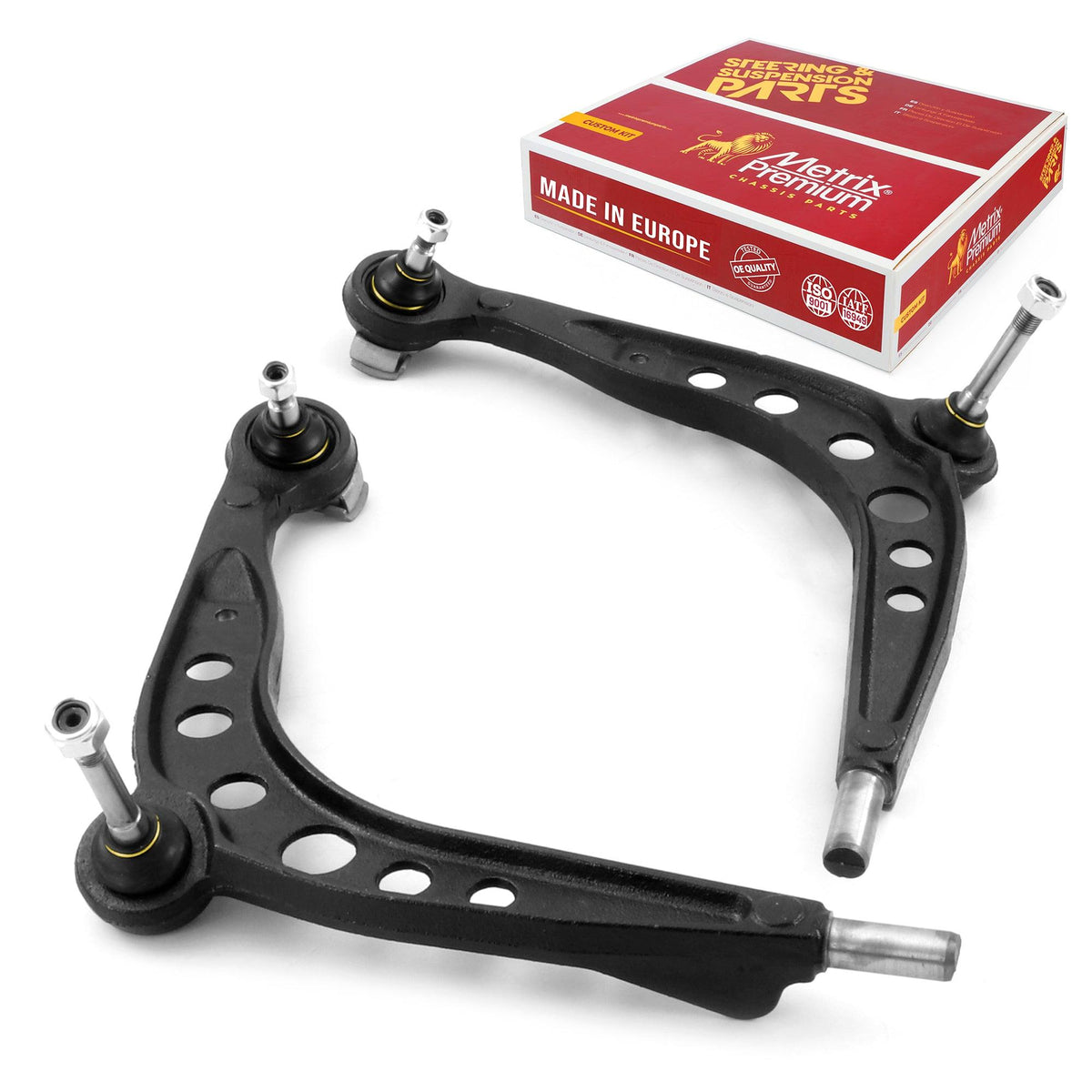 Metrix Premium 2 PC Front Right Lower and Front Left Lower Control Arm and Ball Joint Assembly Kit  99391MT