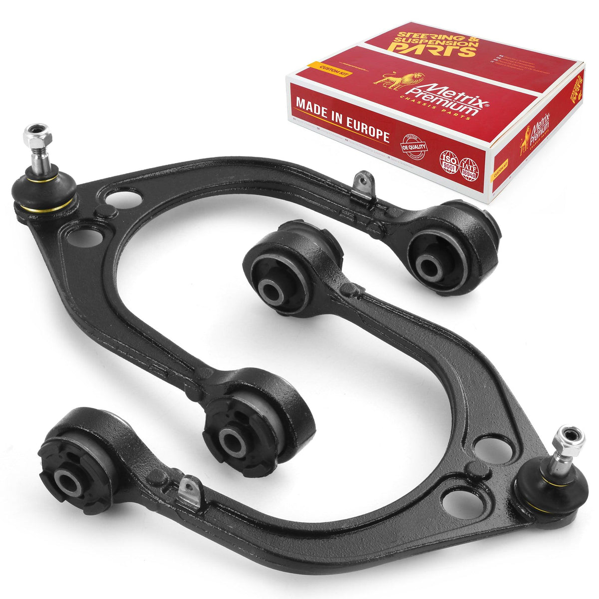 Metrix Premium 2 PC Front Right Upper and Front Left Upper Control Arm And Ball Joint Assembly Kit  99443MT
