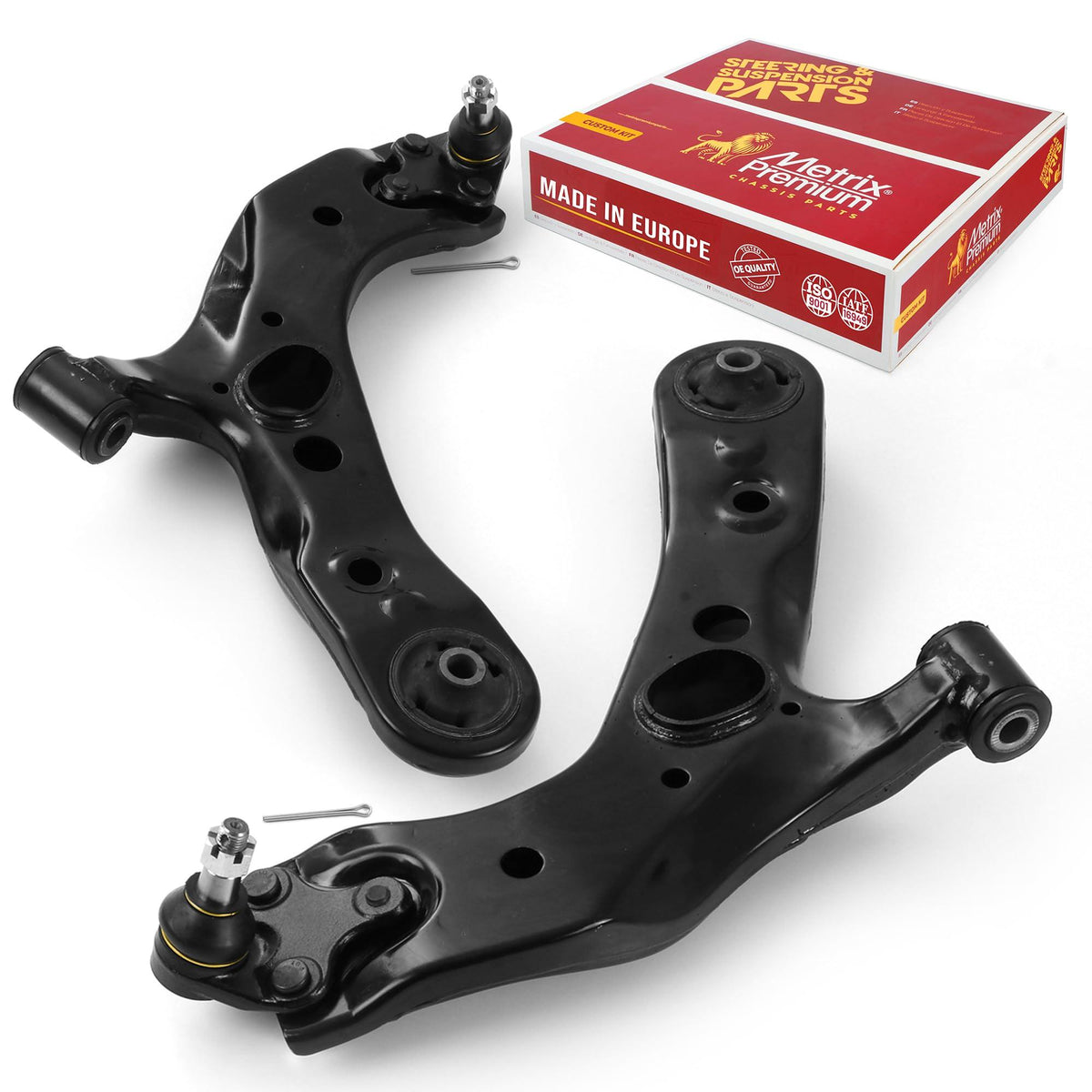Metrix Premium 2 PC Front Right Lower and Front Left Lower Control Arm and Ball Joint Assembly Kit  99446MT