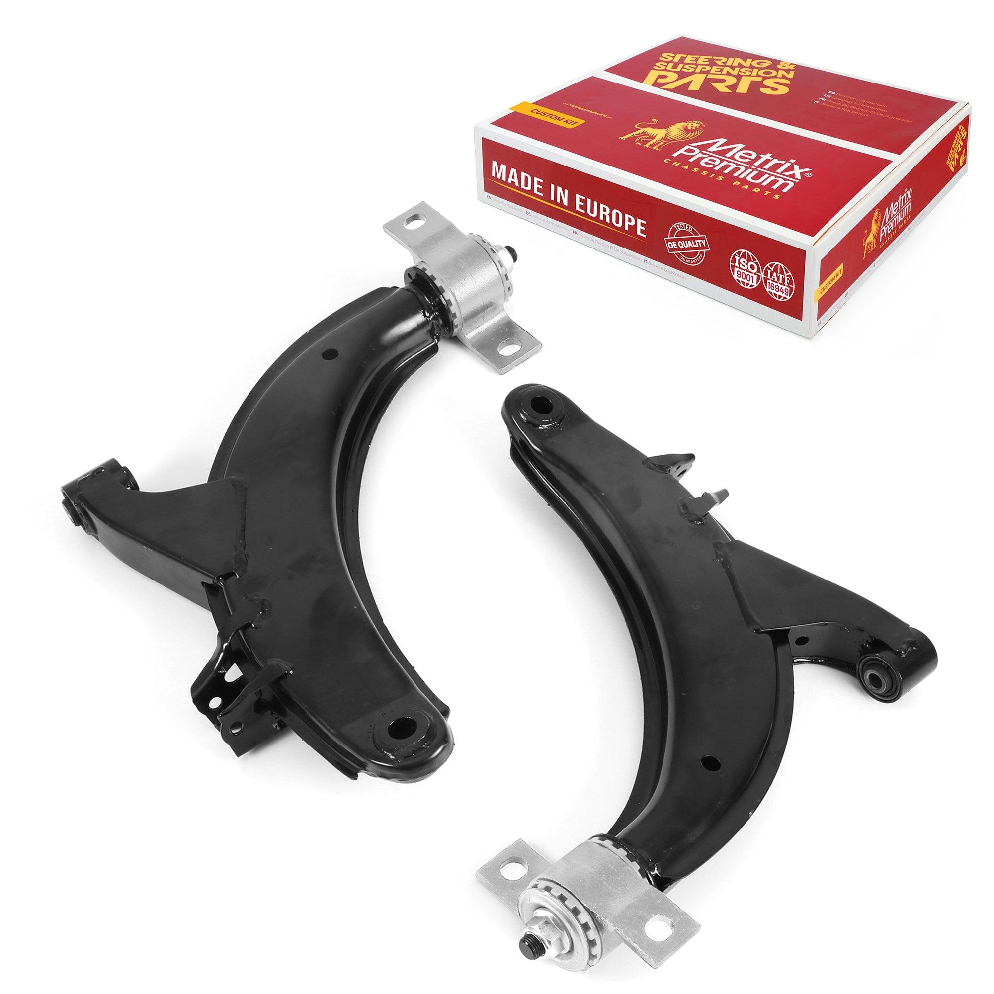 Metrix Premium 2 PC Front Left Lower and Front Right Lower Control Arm Kit  99616MT OEM fit spare car parts