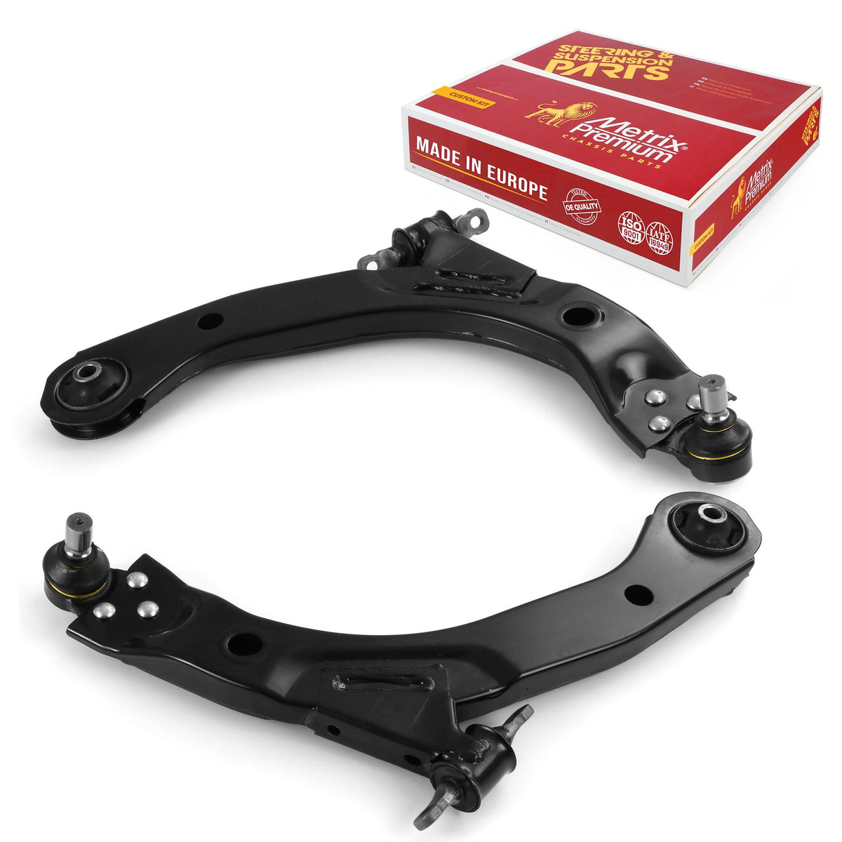 Metrix Premium 2 PC Front Right Lower and Front Left Lower Control Arm and Ball Joint Assembly Kit  99738MT