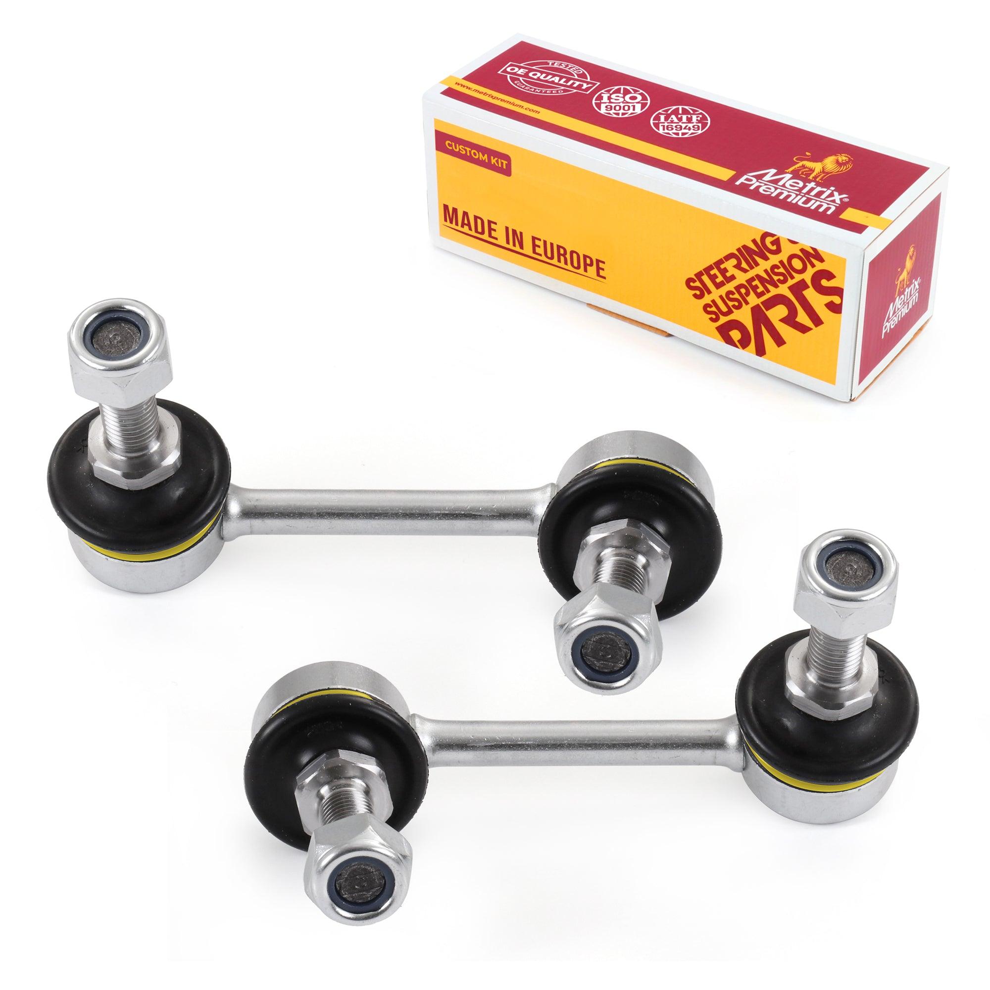 Metrix Premium 2 PC Front Left and Rear Left Stabilizer Bar Link Kit  99776MT Suspension OEM fit Spare Parts