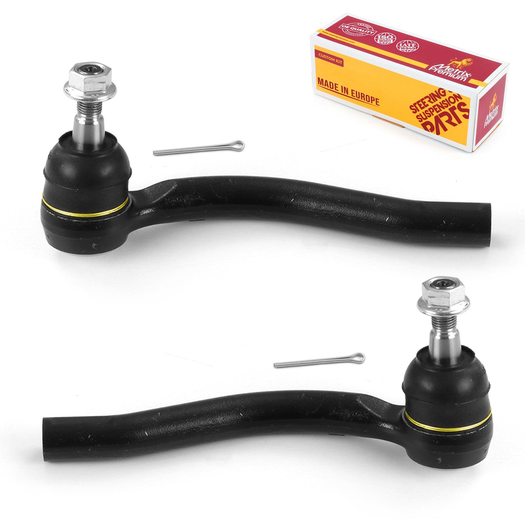 Metrix Premium 2 PC Front Left Outer and Front Right Outer Tie Rod End Kit  99840MT OEM fit spare car parts