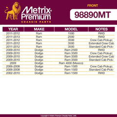 Metrix Premium 2 PC Front Stabilizer Bar Link Kit  99890MT fitment