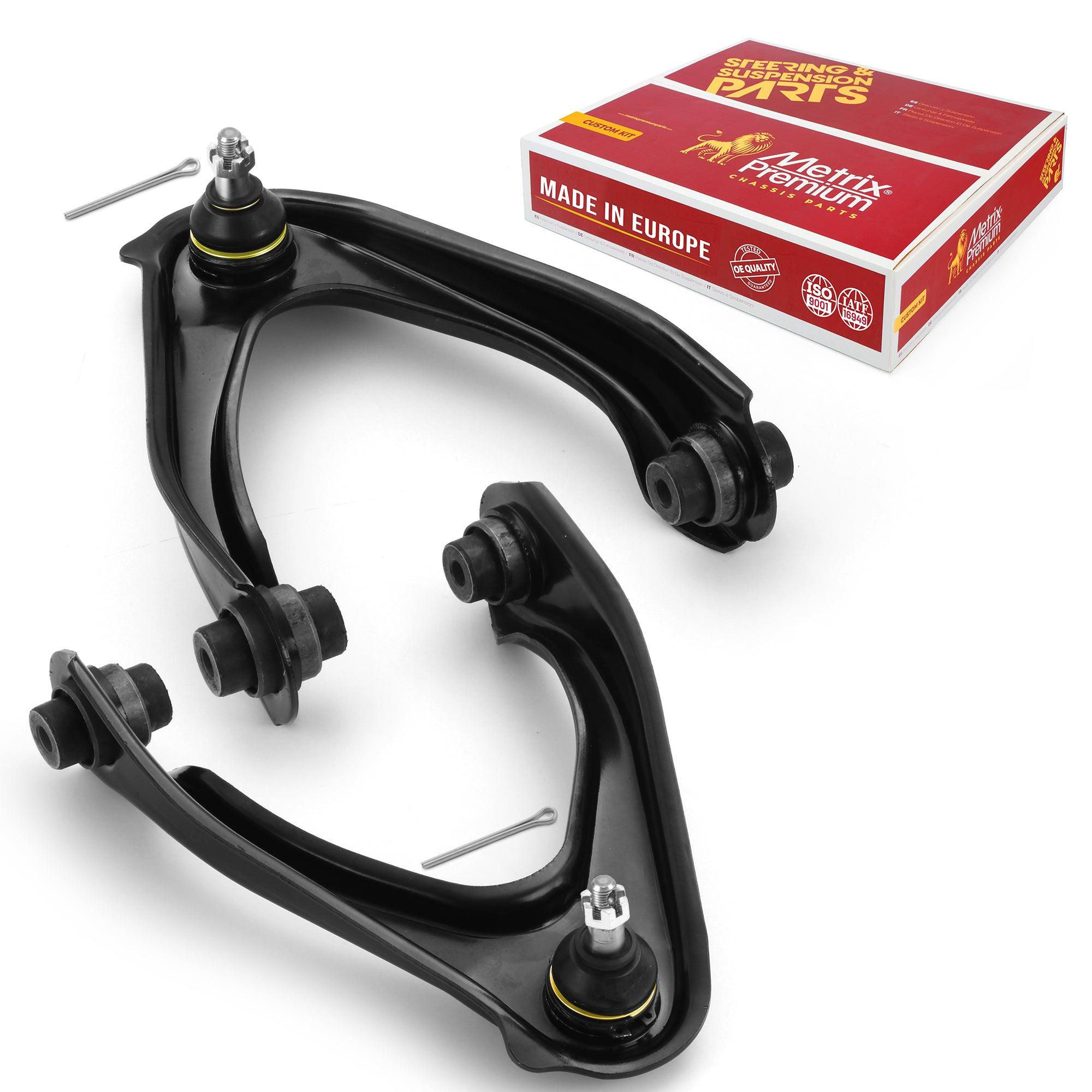 Metrix Premium 2 PC Front Left Upper and Front Right Upper Control Arm and Ball Joint Assembly Kit  99923MT