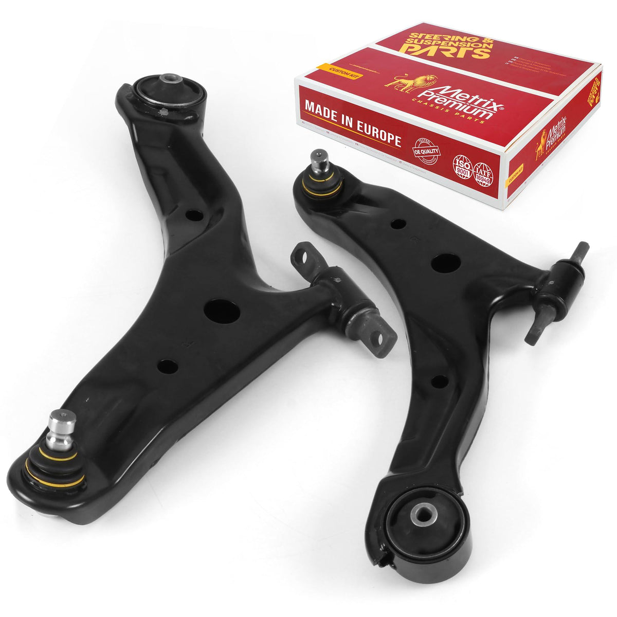 Metrix Premium 2 PC Front Left Lower and Front Right Lower Control Arm and Ball Joint Assembly Kit  99944MT