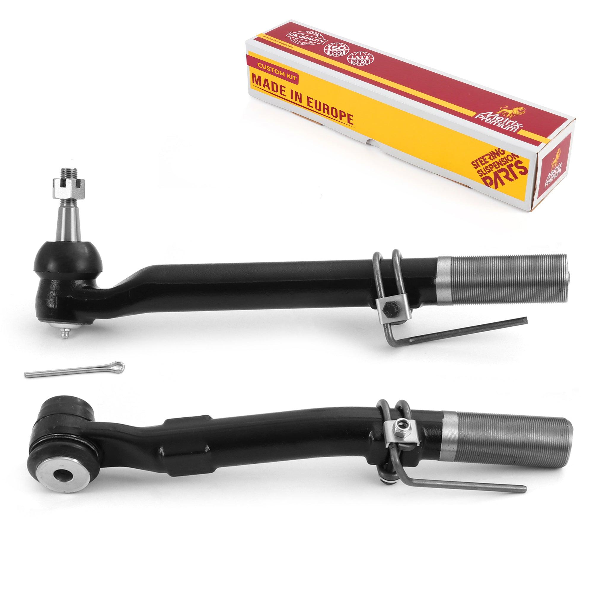 Metrix Premium 2 PC Front Right Outer (Steering Arm To Steering Arm) and Front Left Outer Tie Rod End Kit  99973MT Suspension OEM fit Spare Parts