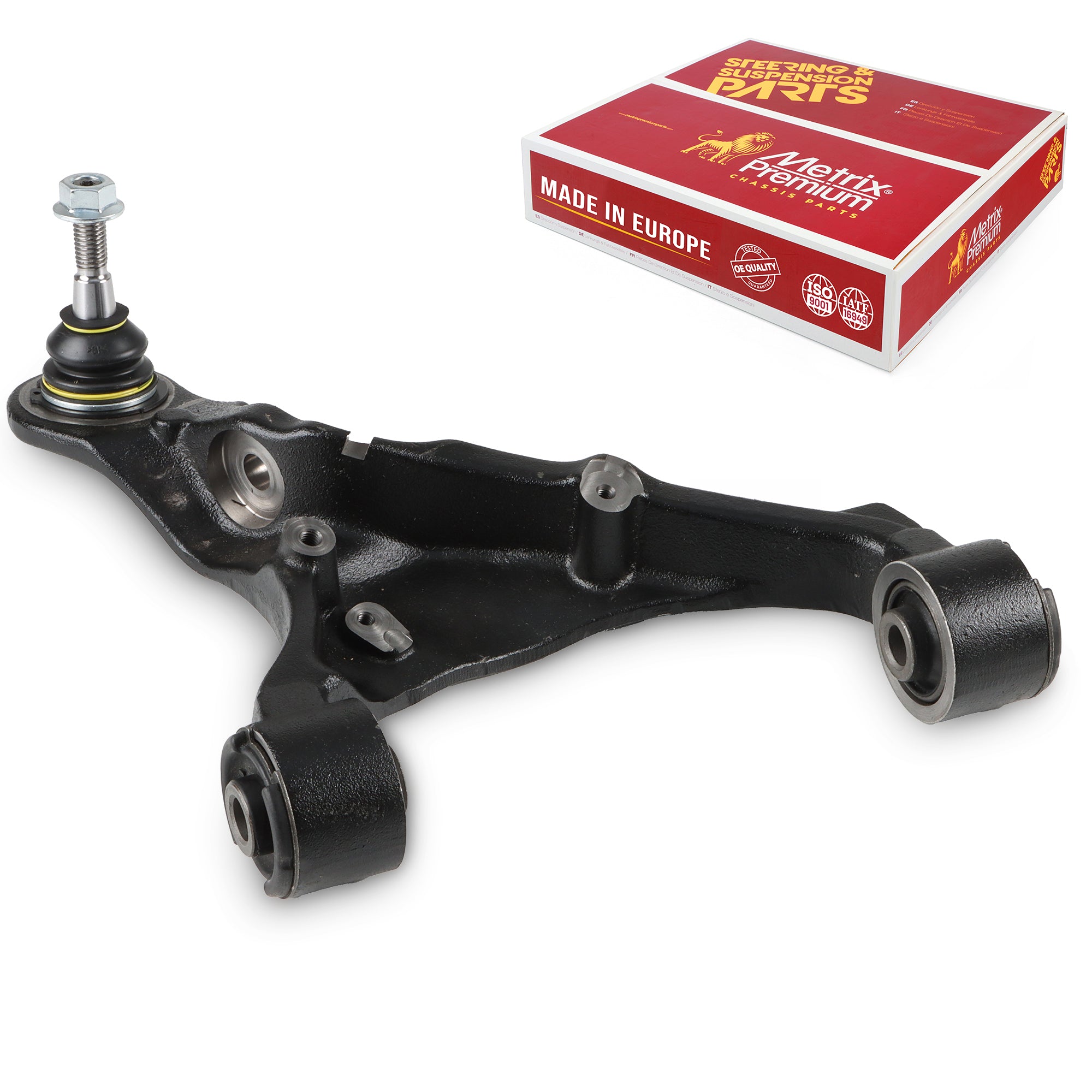 Metrix Premium Chassis Parts Front Left Upper Control Arm and Ball Joint Assembly 45470MT OEM fit auto parts