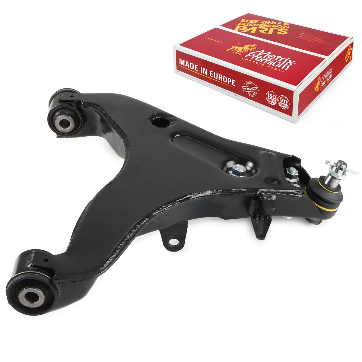 Metrix Premium Chassis Parts Front Right Lower Control Arm and Ball Joint Assembly 46048MT OEM fit auto parts