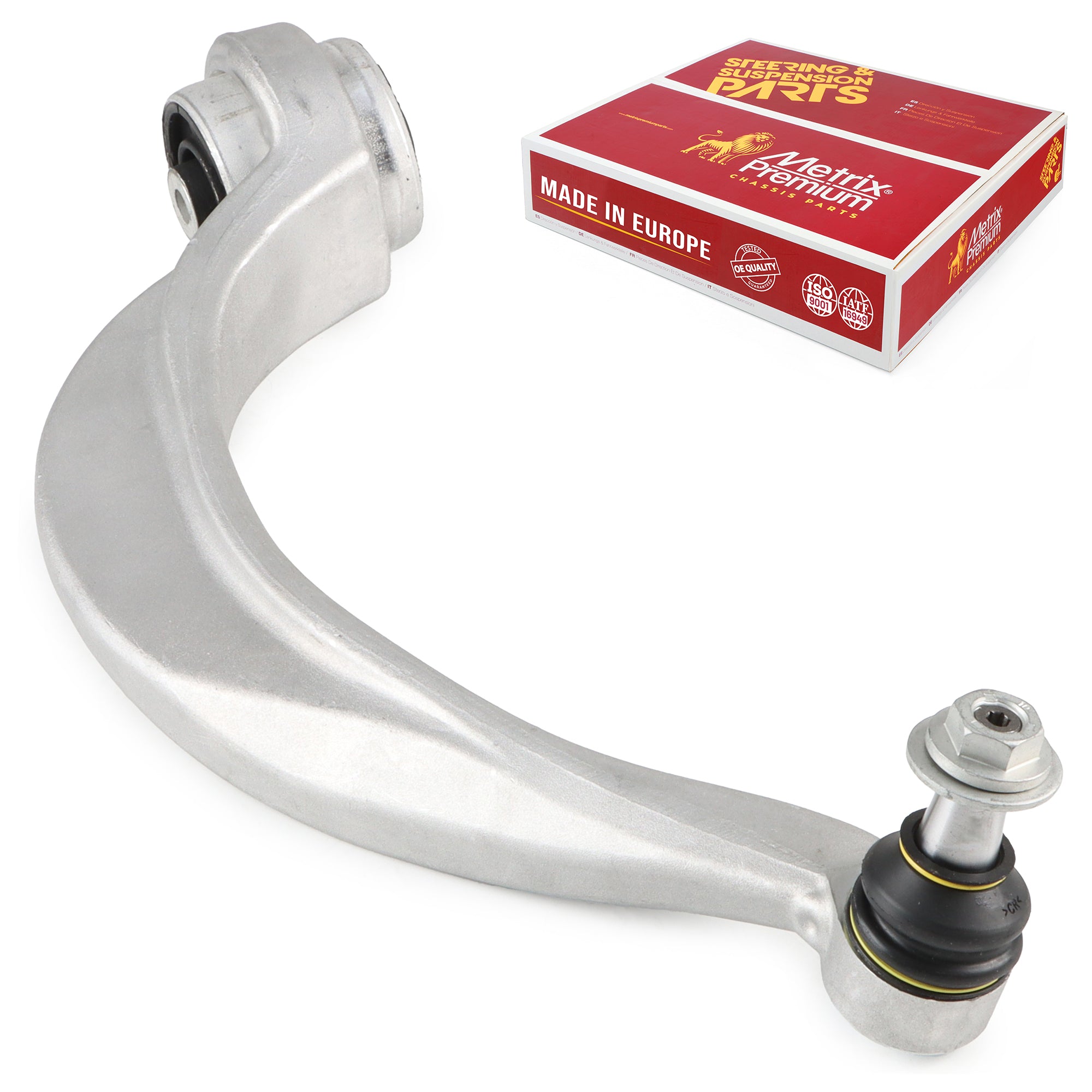 Metrix Premium Chassis Parts Front Right Lower Rearward Control Arm and Ball Joint Assembly 46076MT OEM fit auto parts