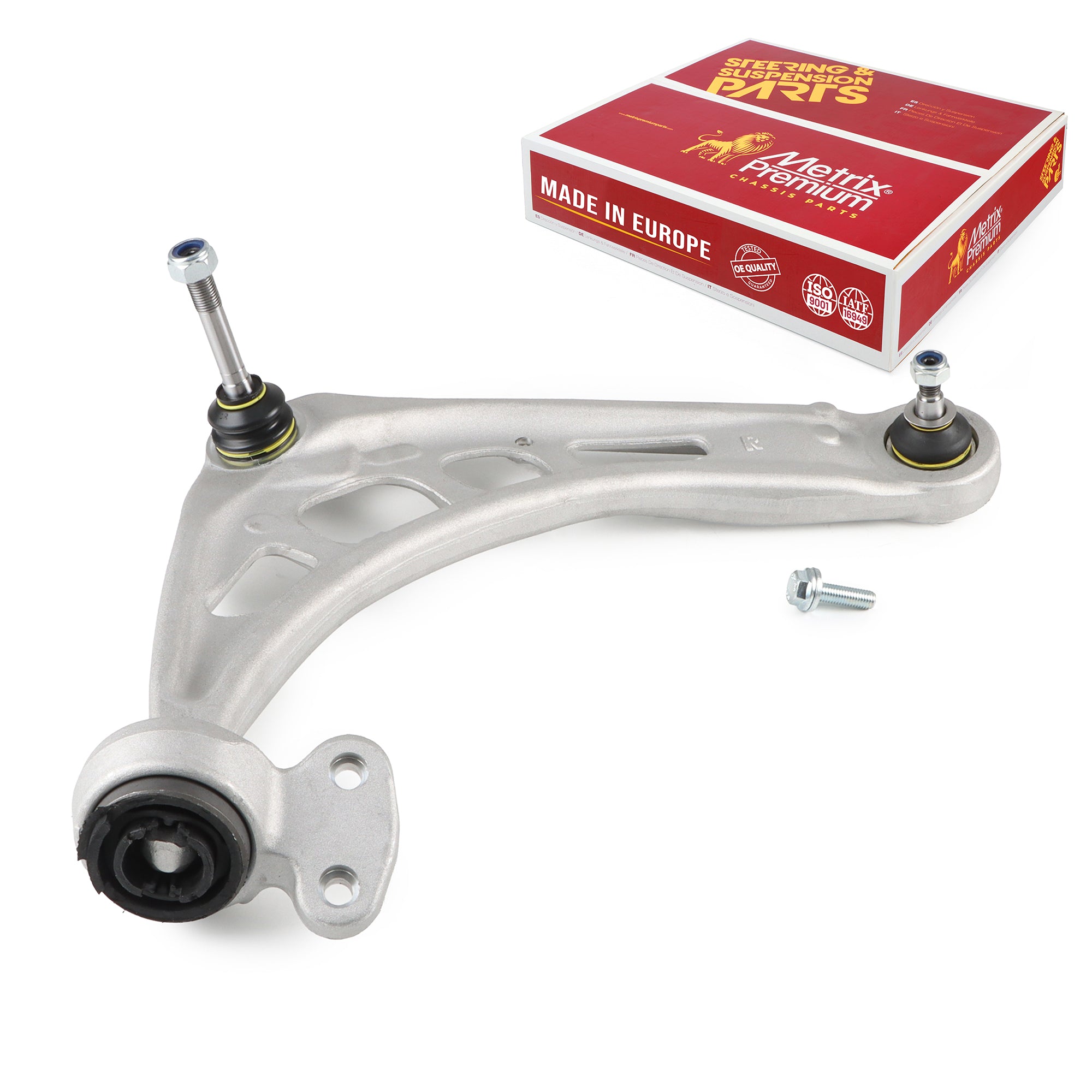Metrix Premium Chassis Parts Front Right Lower Control Arm and Ball Joint Assembly 46948MT OEM fit auto parts