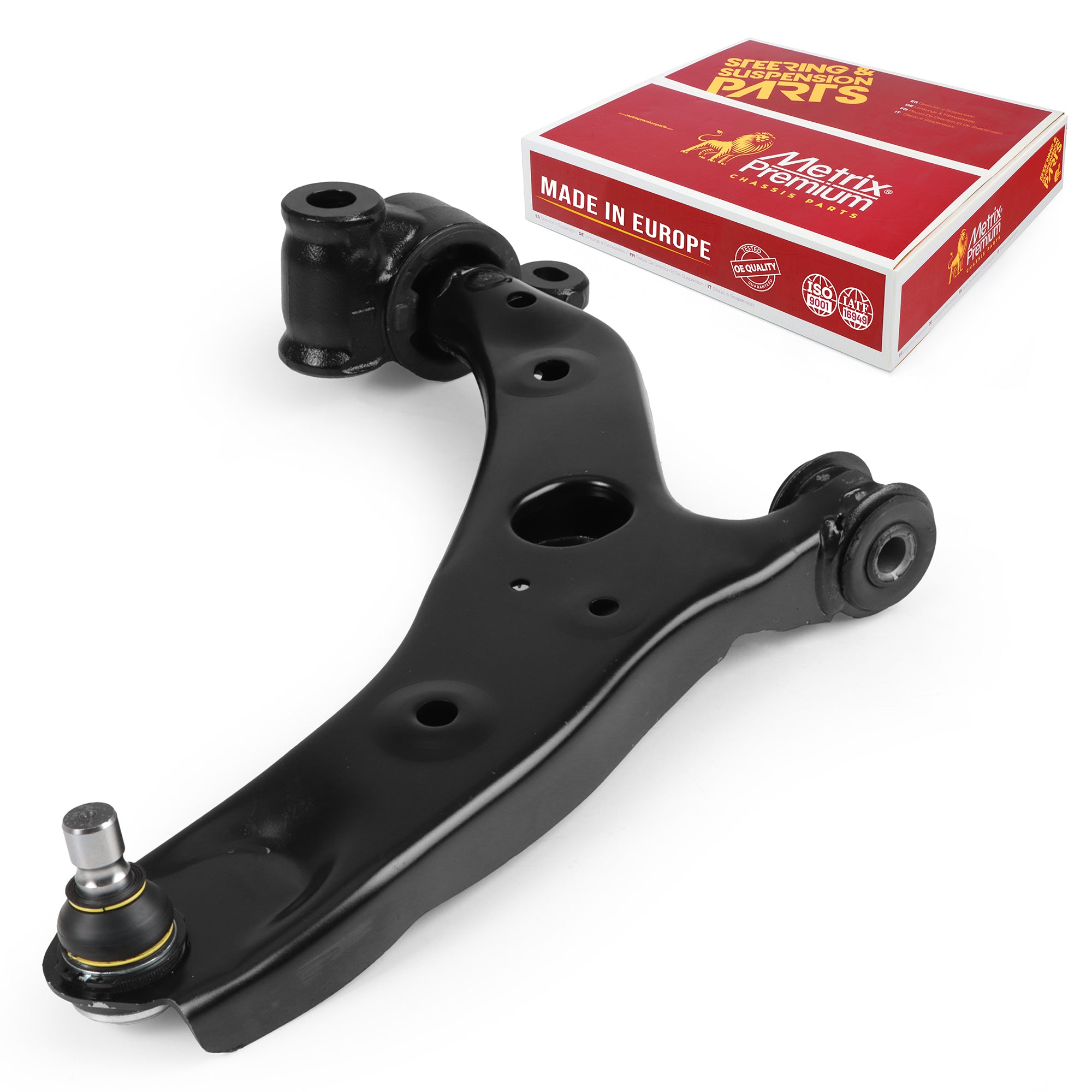 Metrix Premium Chassis Parts Front Right Lower Control Arm and Ball Joint Assembly 47484MT OEM fit auto parts
