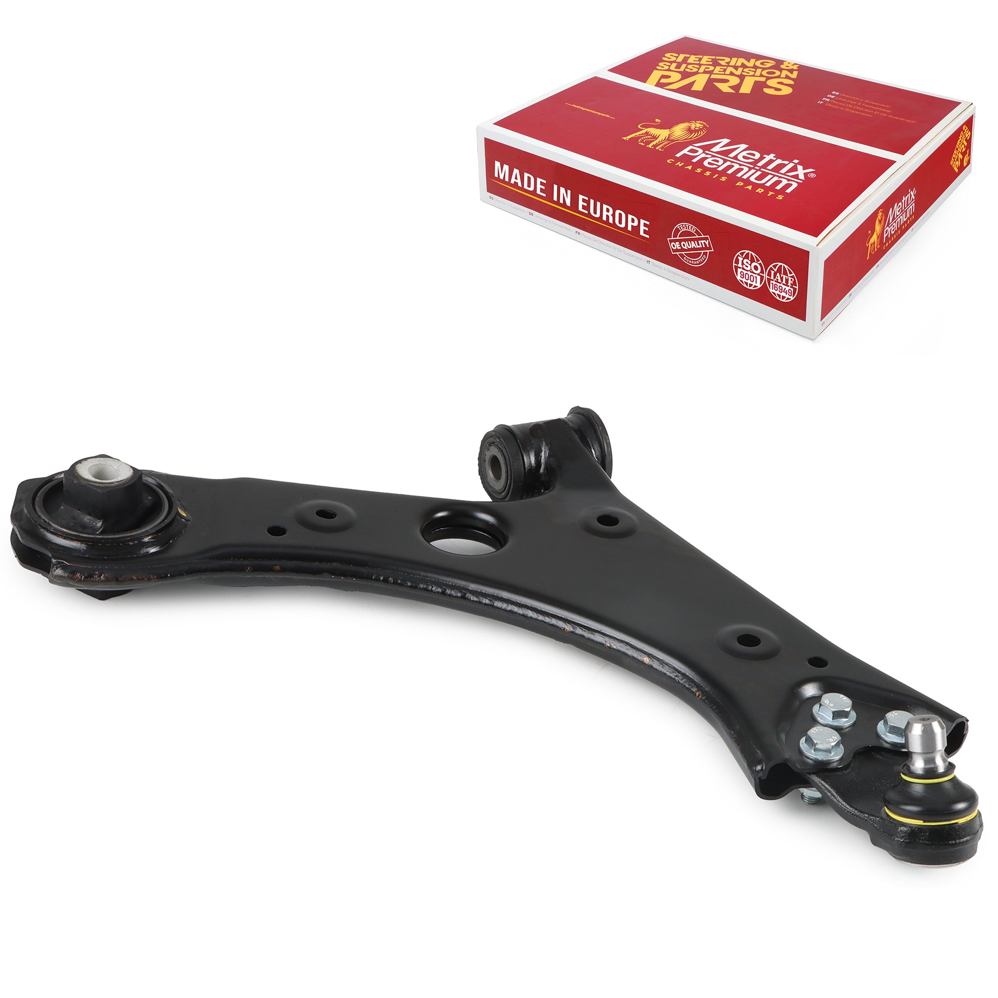 Metrix Premium Chassis Parts Front Left Lower Control Arm and Ball Joint Assembly 48877MT OEM fit auto parts