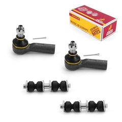 Metrix Premium 4PCS Outer Tie Rod End and Front Stabilizer Bar Link Kit ES3048RL, K700526 Fits Ford Escort, Mercury Tracer - Metrix Premium Chassis Parts