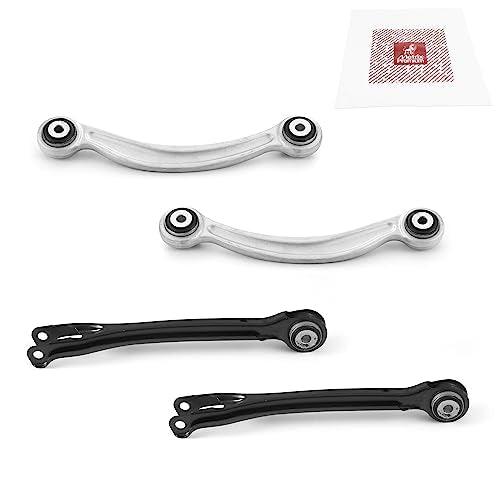 4PCS Rear Upper Forward and Rear Lower Forward Control Arm Kit RK641423, RK641422, RK641986 Fits Mercedes-Benz GLC350e, C63 AMG, E350, CLS400, E300, GLC300, C350, C300, C250, E250, E550, CLS450, E400 - Metrix Premium Chassis Parts