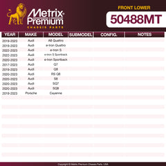 Metrix Premium Chassis Parts Front Lower Ball Joint 50488MT OEM fit auto parts