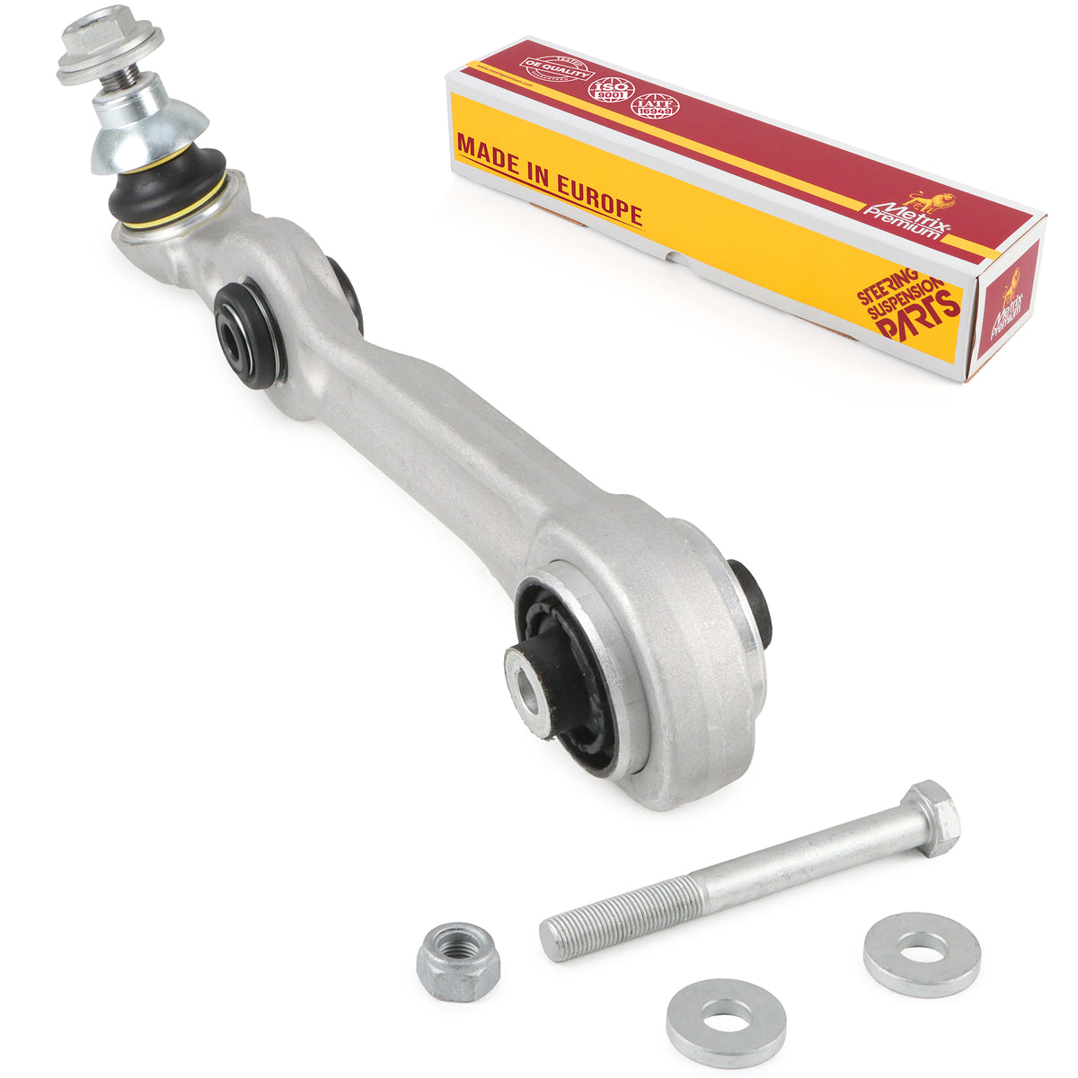 Metrix Premium Chassis Parts Front Left Lower Rearward Control Arm and Ball Joint Assembly 51033MT OEM fit auto parts