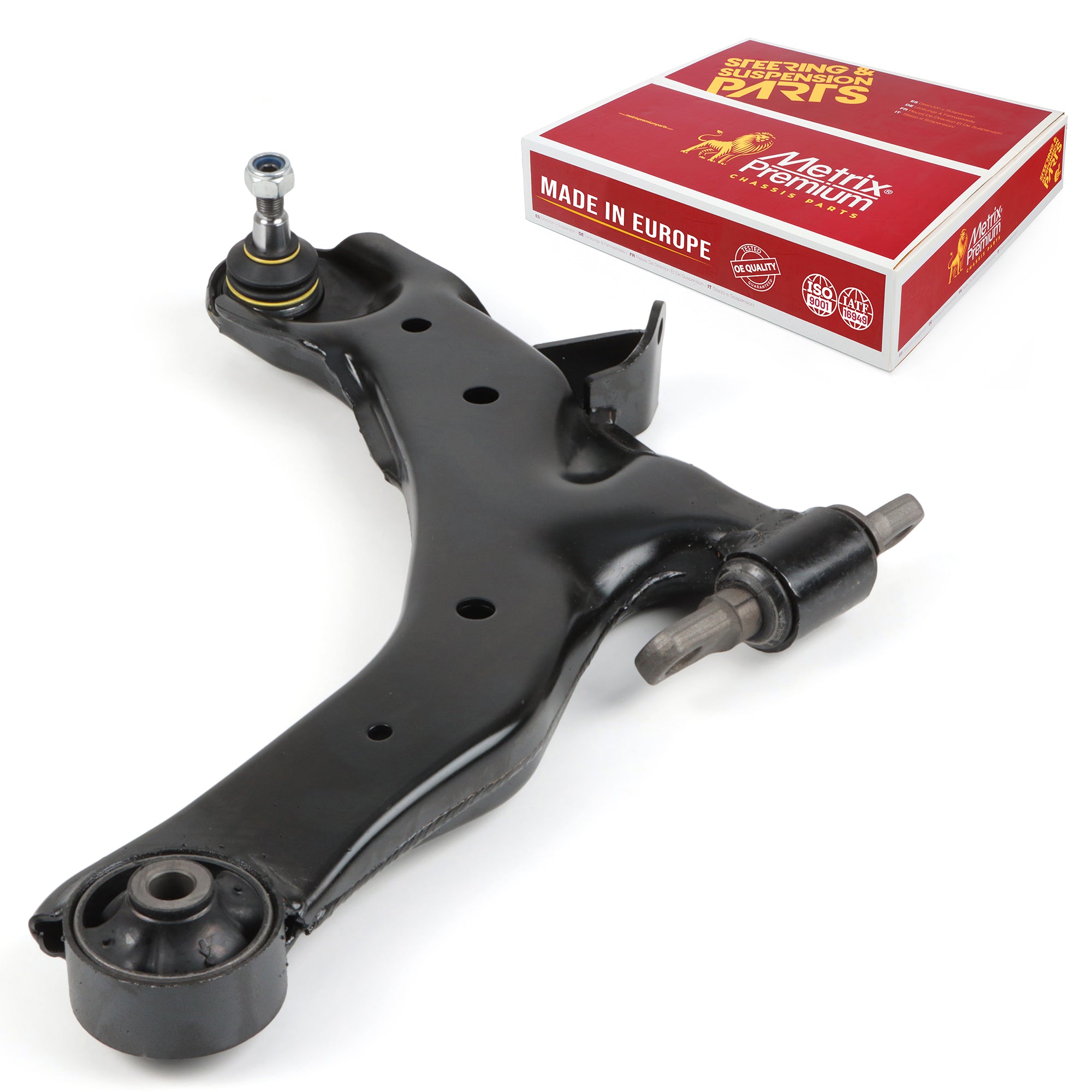 Metrix Premium Chassis Parts Front Left Lower Control Arm and Ball Joint Assembly 51630MT OEM fit auto parts