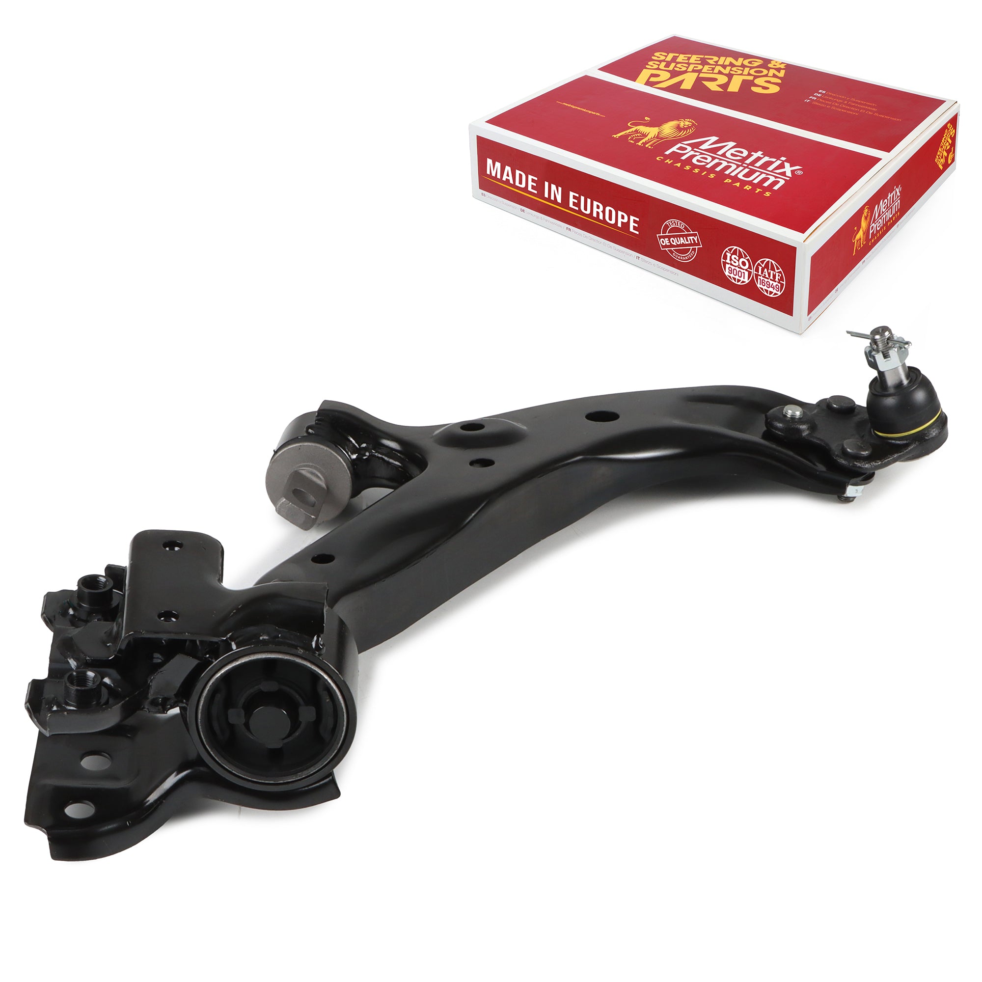 Metrix Premium Chassis Parts Front Right Lower Control Arm and Ball Joint Assembly 52066MT OEM fit auto parts