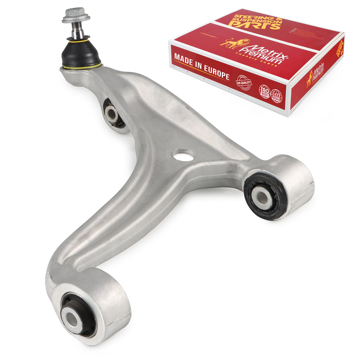 Metrix Premium Chassis Parts Front Right Lower Control Arm and Ball Joint Assembly 52106MT OEM fit auto parts