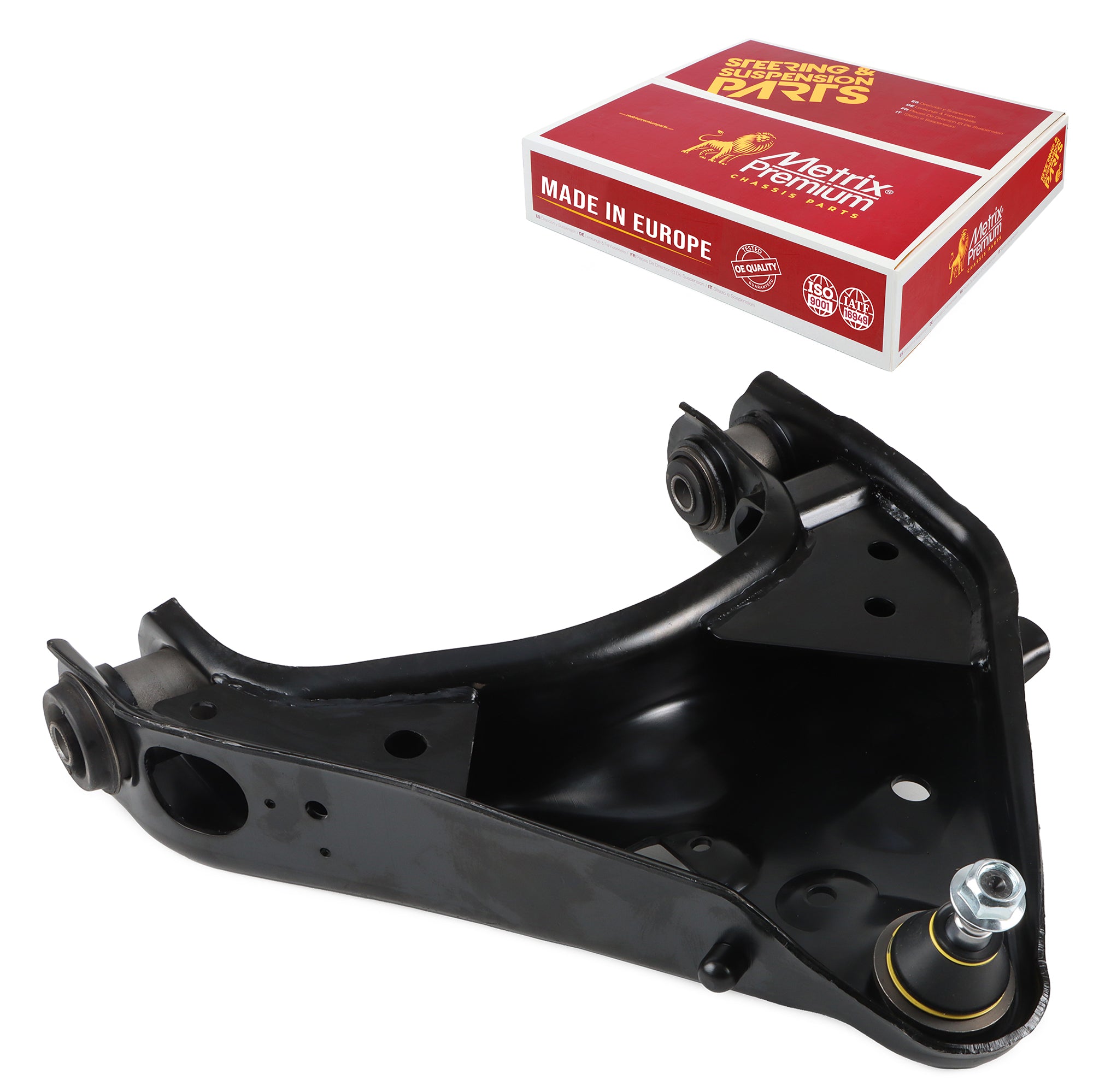 Metrix Premium Chassis Parts Front Left Lower Control Arm and Ball Joint Assembly 53626MT OEM fit auto parts