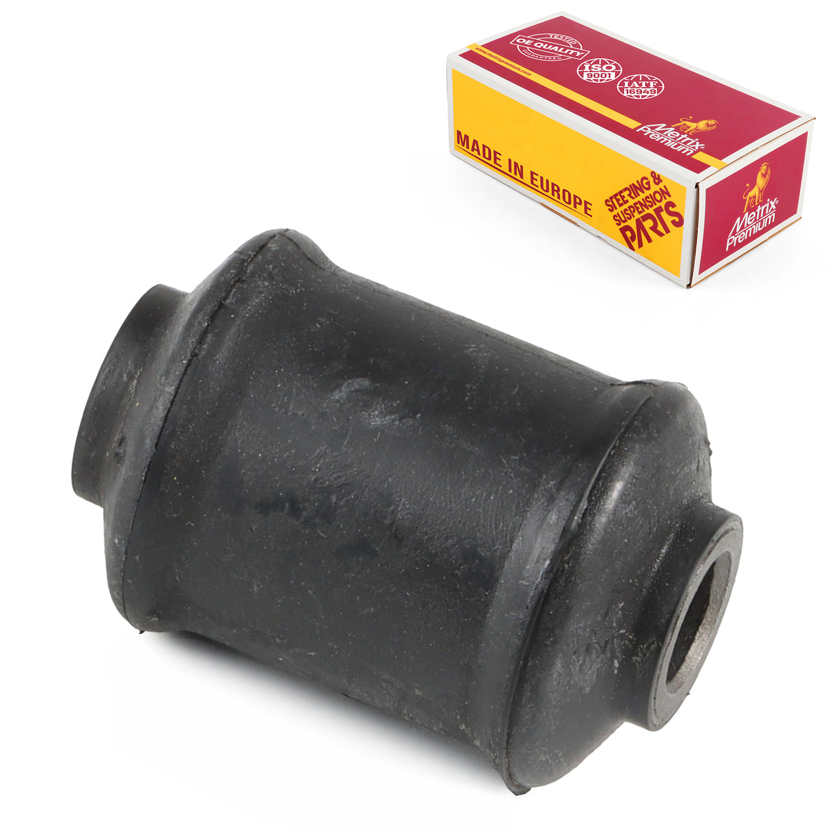 METRIX PREMIUM CHASSIS PARTS Suspension Control Arm Bushing P/N:53679MT Fits: Chevrolet Cavalier 05-95, Chevrolet Classic 05-04, Chevrolet Malibu 03-97, Oldsmobile Alero 04-99, Oldsmobile Cutlass 99-97, Pontiac Grand Am 05-99, Pontiac Sunfire 05-95