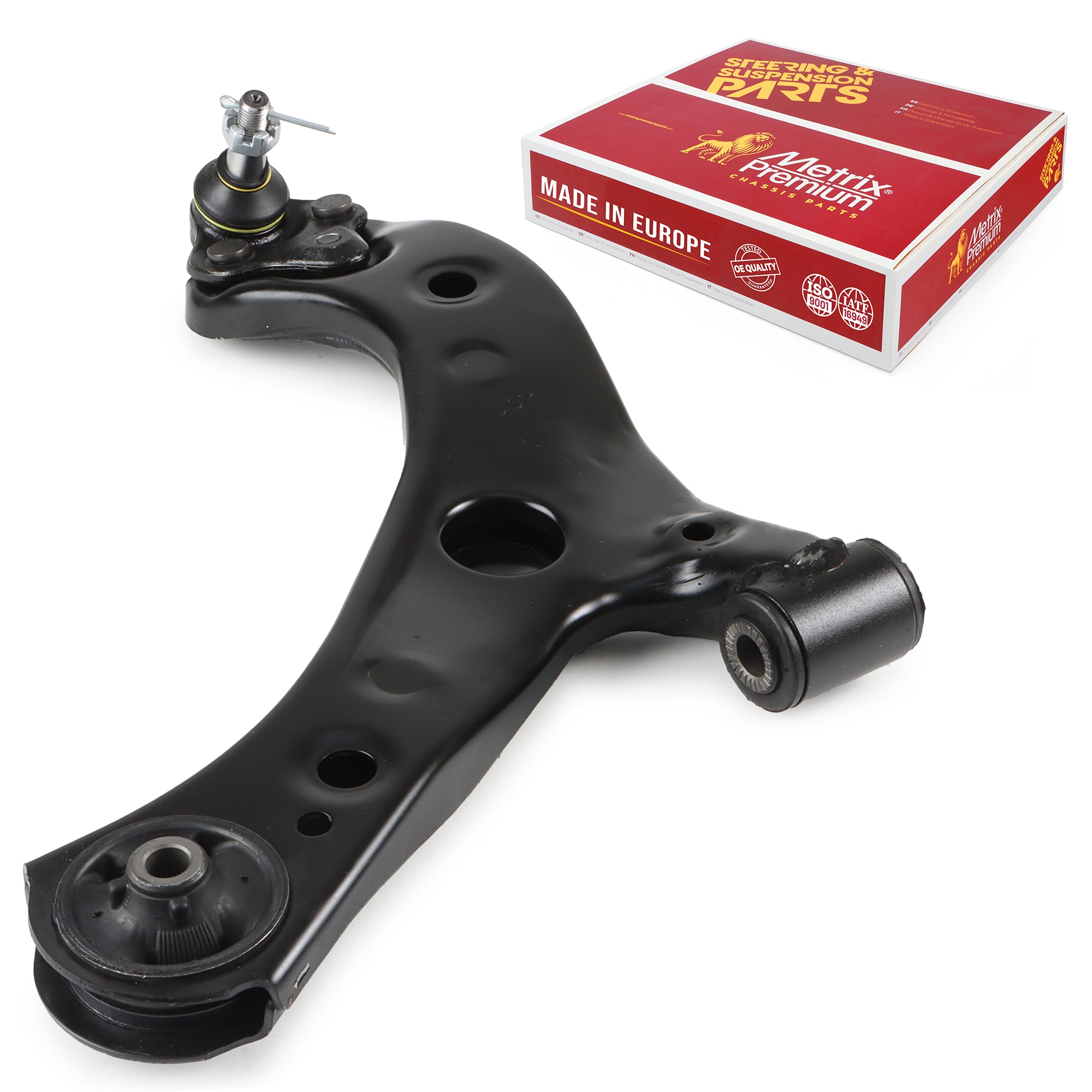 Metrix Premium Chassis Parts Front Left Lower Control Arm and Ball Joint Assembly 53700MT OEM fit auto parts