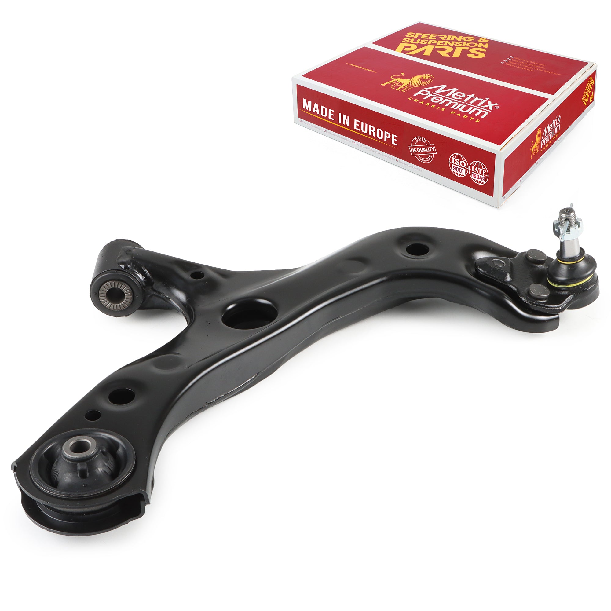 Metrix Premium Chassis Parts Front Right Lower Control Arm and Ball Joint Assembly 53701MT OEM fit auto parts