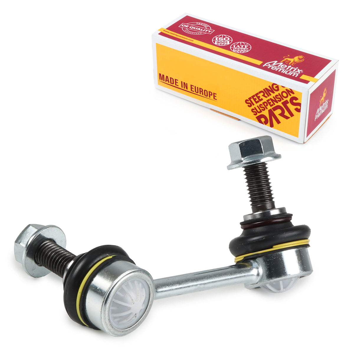 METRIX PREMIUM CHASSIS PARTS Suspension Stabilizer Bar Link P/N:53818MT Fits: Volvo S60 24-19, Volvo S90 24-17, Volvo V60 24-19, Volvo V90 21-18, Volvo V90 Cross Country 21-17, Volvo Xc60 24-18, Volvo Xc90 24-16