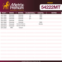 Metrix Premium Front Stabilizer Bar Link 54222MT OEM fit spare parts
