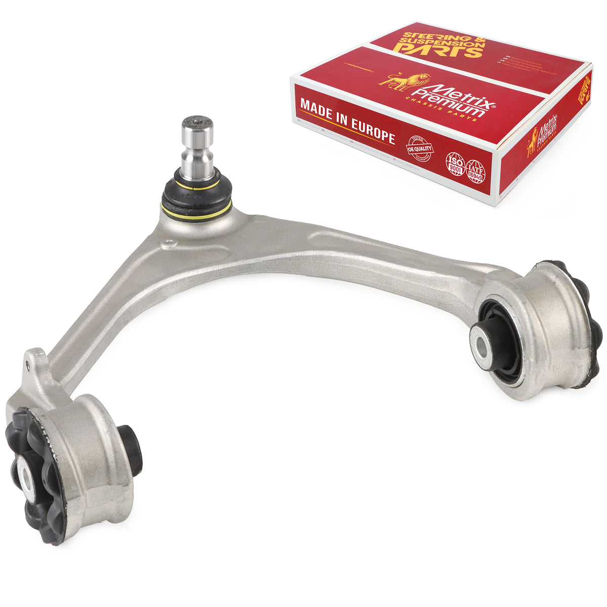 METRIX PREMIUM CHASSIS PARTS Suspension Control Arm and Ball Joint Assembly P/N:54297MT Fits: Jaguar Xe 20-17, Jaguar Xf 23-16