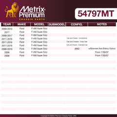 Metrix Premium Chassis Parts Pitman Arm 54797MT aftermarket car parts