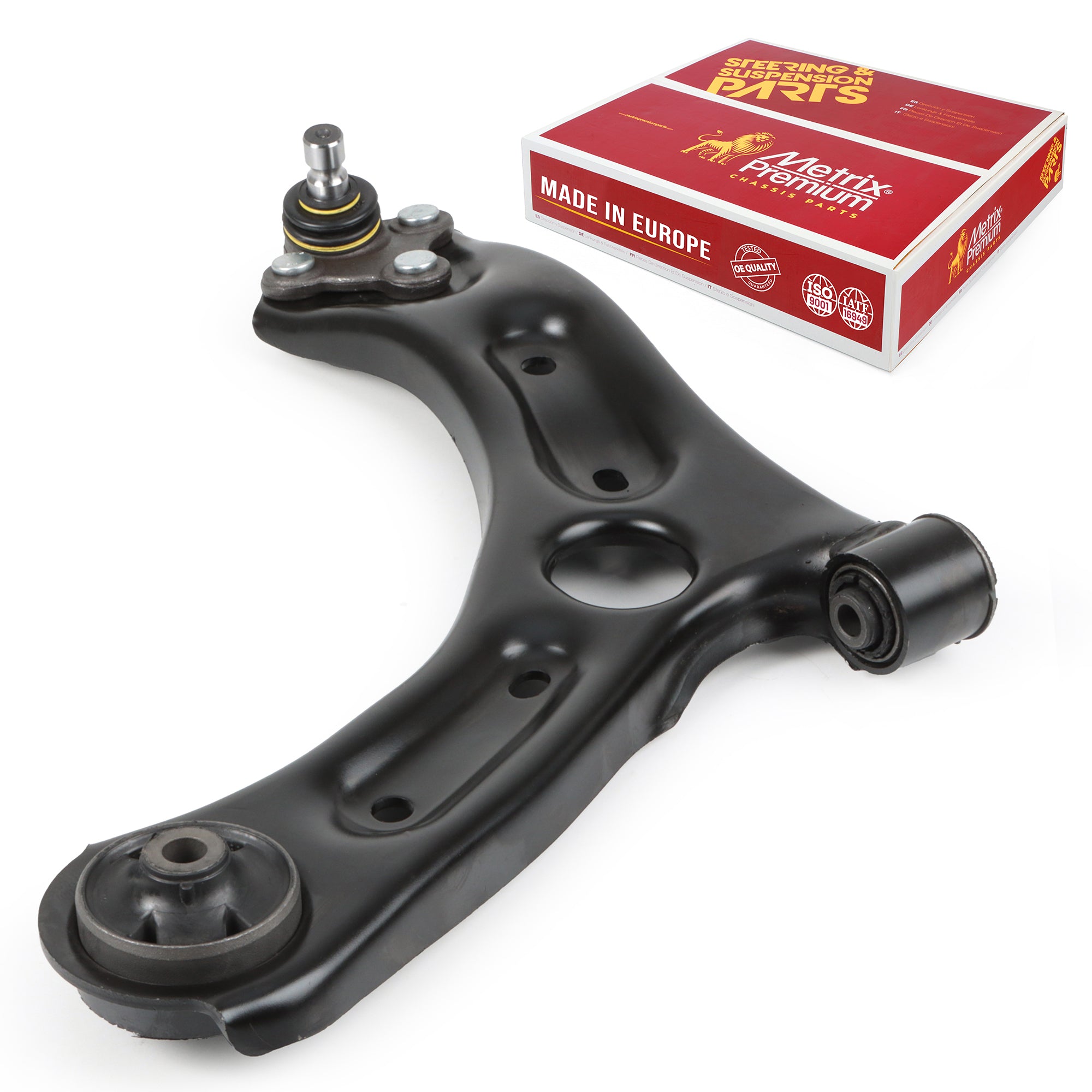 Metrix Premium Chassis Parts Front Left Lower Control Arm and Ball Joint Assembly 55022MT OEM fit auto parts
