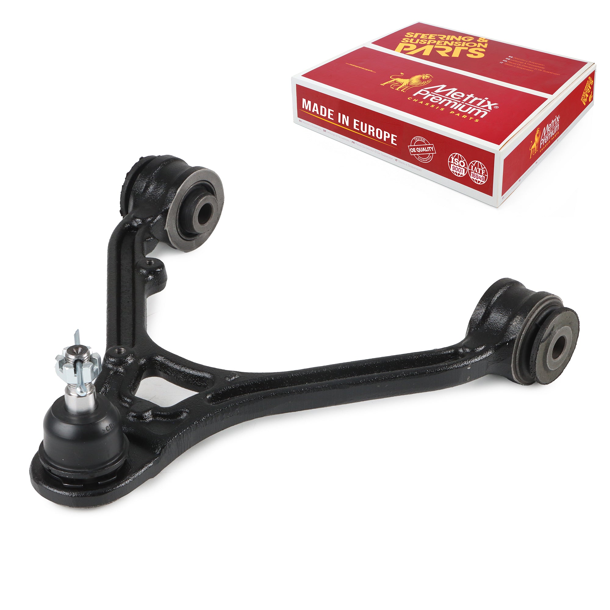 Metrix Premium Chassis Parts Front Right Upper Control Arm and Ball Joint Assembly 55841MT OEM fit auto parts
