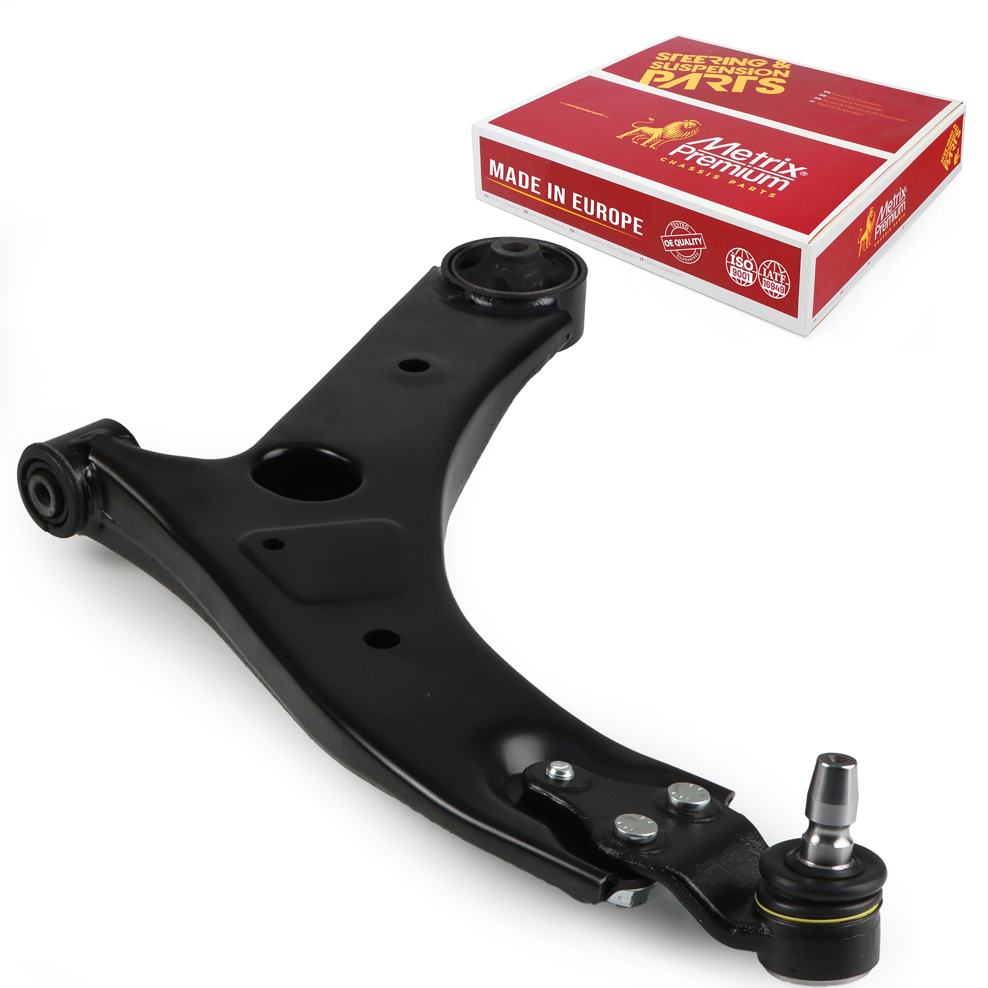 Metrix Premium Chassis Parts Front Left Lower Control Arm and Ball Joint Assembly 55892MT OEM fit auto parts
