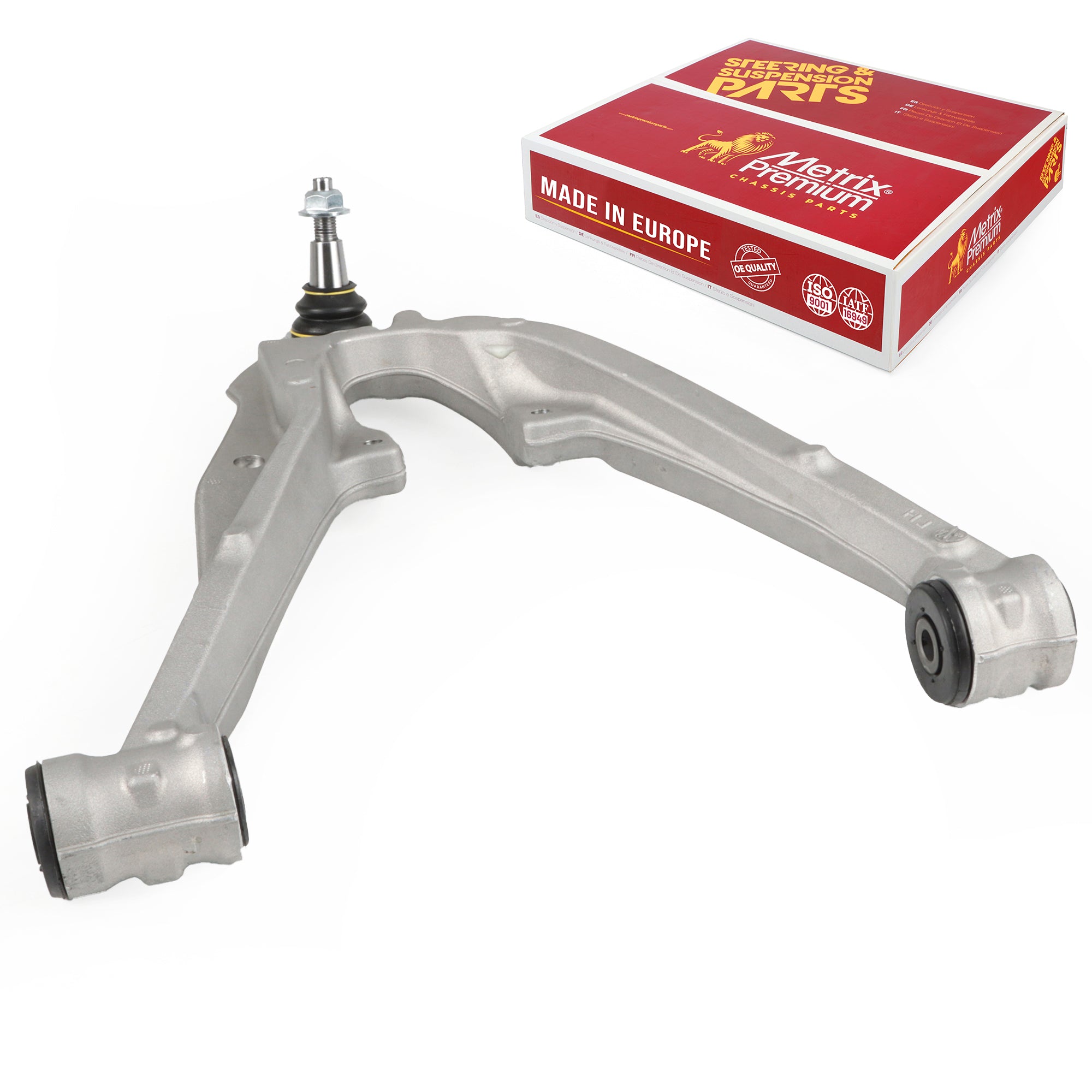 Metrix Premium Chassis Parts Front Right Lower Control Arm and Ball Joint Assembly 56169MT for CADILLAC, CHEVROLET, GMC